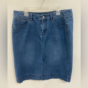 COPY - J.Jill Jean skirt size 6